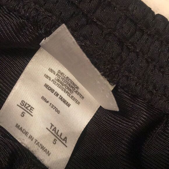 Adidas Black Mesh Athletic Shorts - Size 5 - Picture 4 of 5